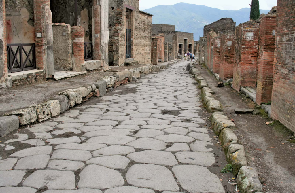 Pompeii Stone Roads